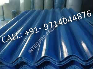 FRP Corrugated Sheets Natural / Translucent colour / Opaqe